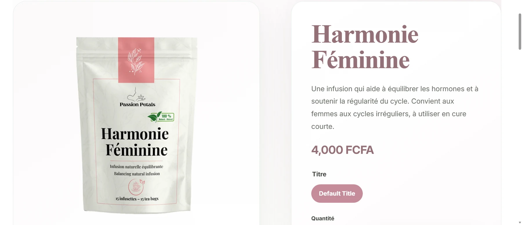Khaya Fragrance — seconde capture desktop